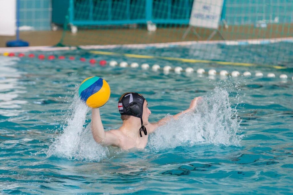 Athlete playing Water Polo